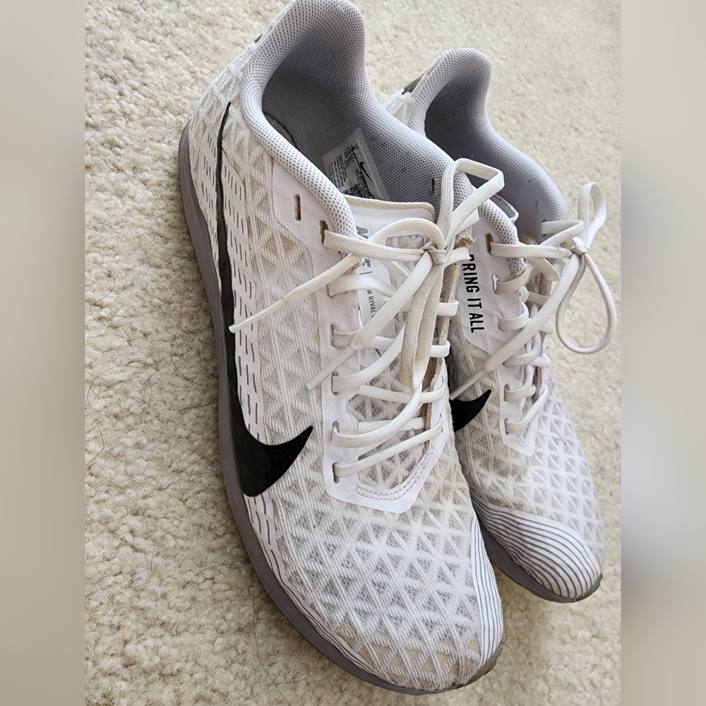 Nike Zoom Rival Spikeless Waffle with rubber lugs